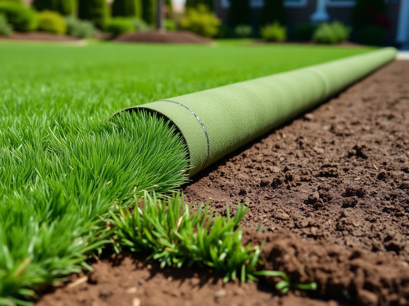 Sod Installation in Alpharetta, GA — LawnWorx project