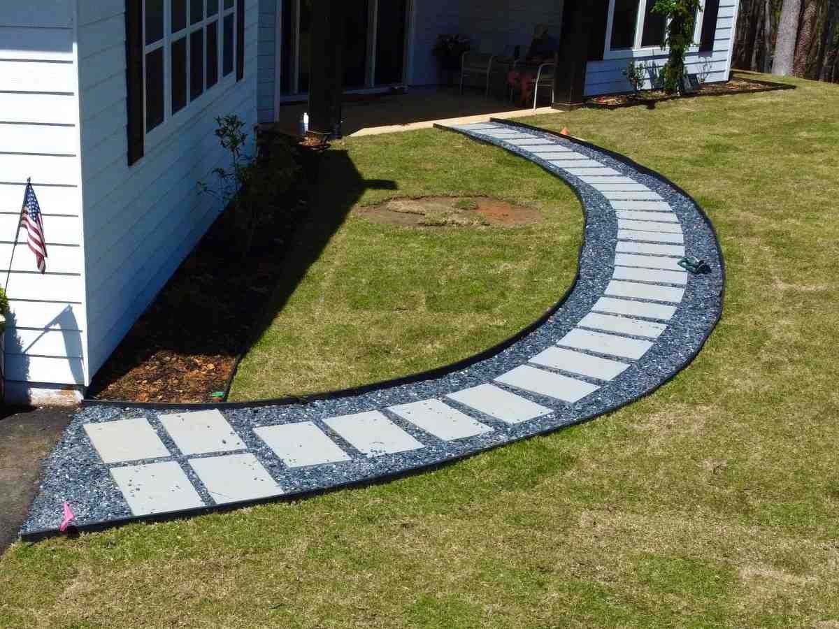 Paver Walkways in Buford, GA — LawnWorx project